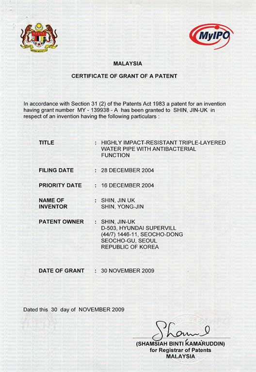 malaysia patent